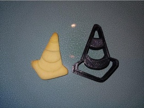 pylone biscotto taglierina cookie cutter tecnico Agenzia aiuto thw 3d print model - Mito3D