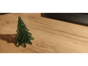 christmas tree christmass decoration 3d print model - Mito3D