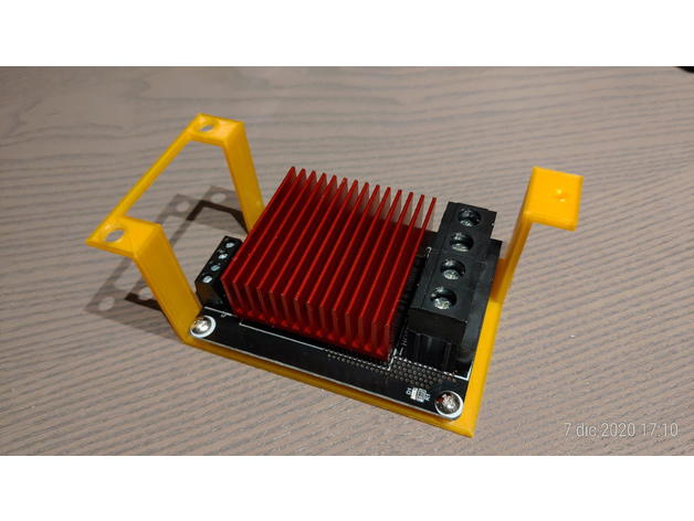 mosfet holder tarantula pro orange box homers trantula mks gen tevo 3D print model - Mito3D