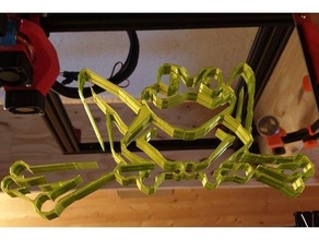 grenouille cablata rana 3d print model - Mito3D