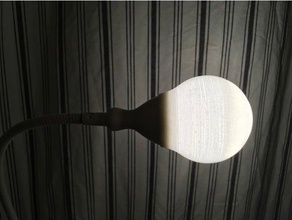 difusión cubierta carcasa funda ikea jansj lámpara difusor jansjo 3d print model - Mito3D
