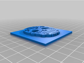 scull stamp scull stamp stamp 3d print model - Mito3D