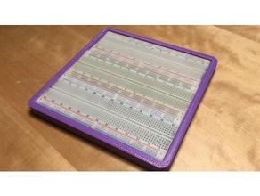 semplice elettronico breadboard tavola telaio Fai elettronica prototipazione 3d print model - Mito3D