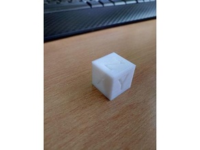 cubo kalibrasyon ender 3 küp Creality yazıcı 3d print model - Mito3D