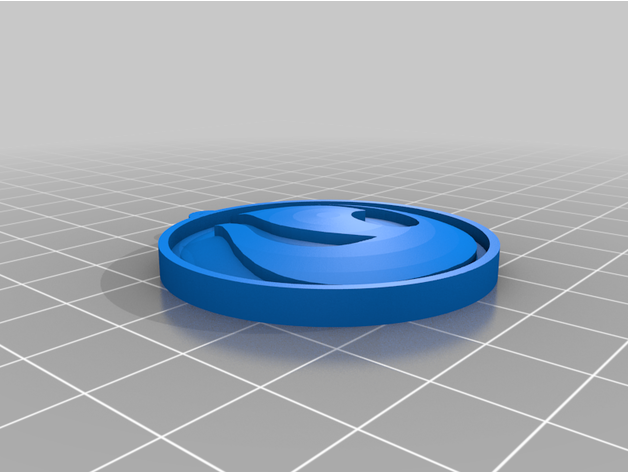 nation token avatar 3D print model - Mito3D