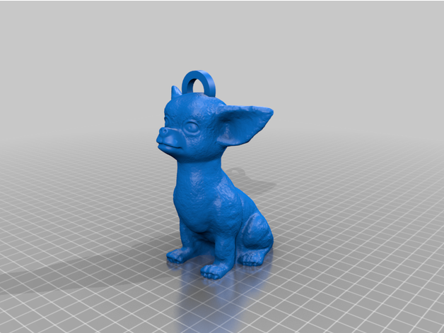 Chihuahua Noel süs 3D print model - Mito3D