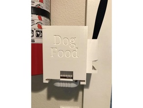cesar's wet dog food dispenser 3d print model - Mito3D