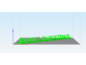 merry christmas happy hanukkah ambigram 3d holiday holidays merrychristmas 3d print model - Mito3D