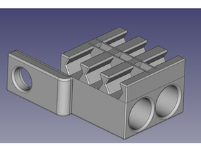 bâtons hexadécimal bit organisateur 3d print model - Mito3D