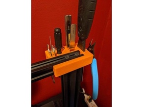 ender 3 v2 tool holder knife tweezers 3d print model - Mito3D