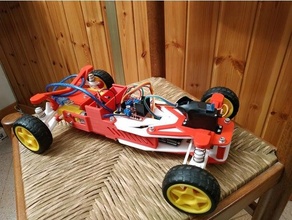 p3f 1 10 rc voiture 3d imprimé impression arduino jouet 3d print model - Mito3D