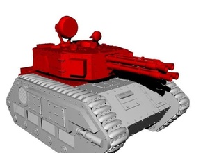 zsu Shilka conversão zerber 28mm 40000 40k alternativo quimera hidra imperial guarda miniatura modelo tanque martelo guerra 3d print model - Mito3D