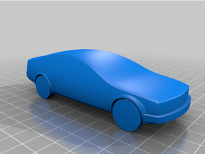 car body automotive design cardesign retro zrk 3d print model - Mito3D