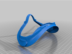 oculus quête 2 fov expanseur faciale interface 3d print model - Mito3D