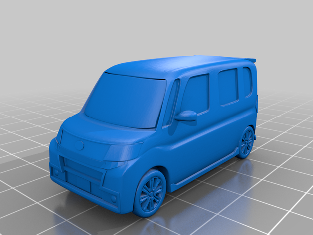 daihatsu personalizado 2013 3D print model - Mito3D