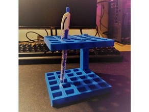 pen box holder 3d print model - Mito3D