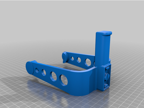 filament holder rexyz a1 kingroon kp3s spool 3d print model - Mito3D