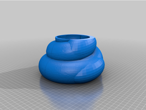 poop jar gag gift candy cookie joke treat 3d print model - Mito3D