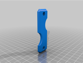chave suporte Proteus remixar edc chaveiro 3d print model - Mito3D