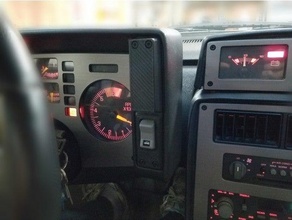 caché téléphone monter Pontiac fiero GPS aimant magnétique titulaire soutien supporter intelligent 3d print model - Mito3D