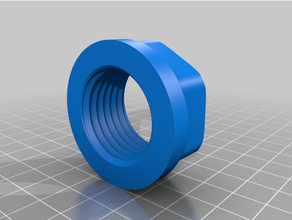 ender 3 - suporte filamento deluxe bearing filament spool holder 3d print model - Mito3D