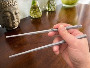 model e1 ergonomic marcosticks chopsticks learning standard grip training 3d print model - Mito3D
