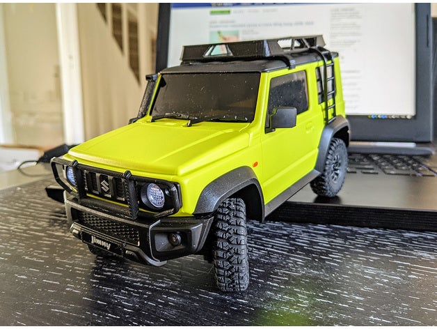 gövde merdiven şnorkel boğa çubuğu xiaomi xmykc01cm suzuki Jimny rc araba 3D print model - Mito3D