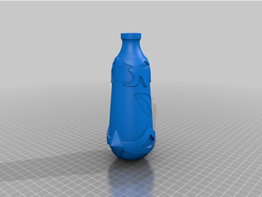 genshin impact saccharose potion bouteille cosplay soutenir Jeu 3d print model - Mito3D