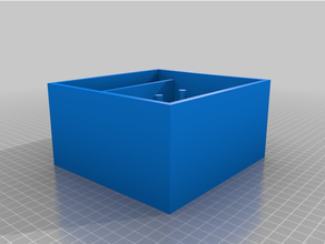 rosca caixa PIN armazenamento boné 3d print model - Mito3D