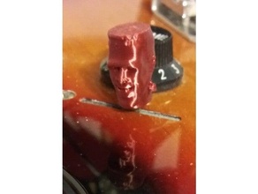 herman muntster head guitar switch knob 3d print model - Mito3D