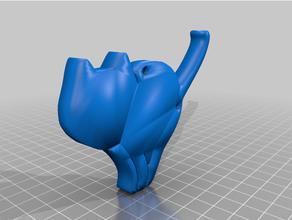 chien chat 2020 caca ornements 3d print model - Mito3D