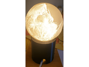snow globe base 3d print model - Mito3D
