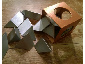 prism break puzzle 3d cube 3d print model - Mito3D