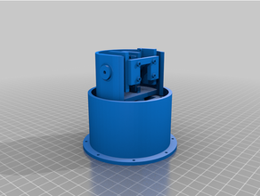 panela inclinar mecanismo versão Câmera monte pantilt framboesa pi 3d print model - Mito3D