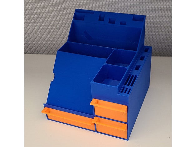 desk organizer office organization 3D print model - Mito3D