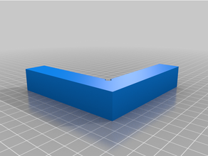flat precision square bump jigs leathercraft 3d print model - Mito3D