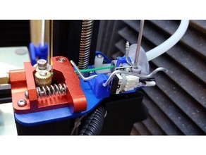 filament capteur piraté guider entonnoir tronxy xy s'épuiser sens 3d print model - Mito3D