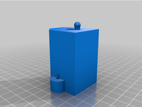 kettle plug mount cover atx integrated nuts k40 laser openscad 3d print model - Mito3D