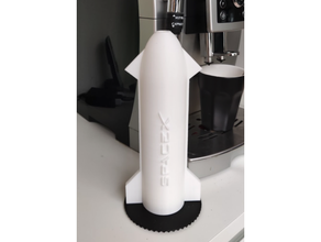 spacex nave stellare zucchero shaker dispenser 3d print model - Mito3D