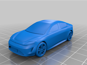 sony vision prototype 3d print model - Mito3D