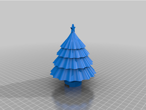 guidato Natale albero decorazione ornamento 3d print model - Mito3D
