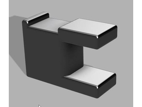 Hauptinhaber Ausführung Klemme 19 8mm Tabelle 3d print model - Mito3D