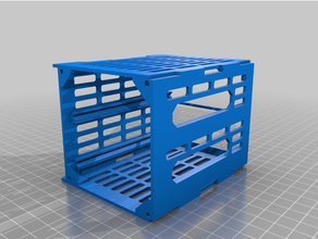 grille para framboise pi ssd optionnel commutateur poe 3d print model - Mito3D