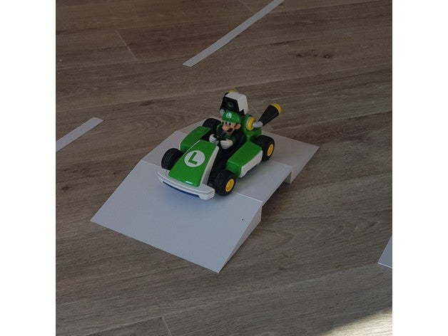 sıçrama tahtası Mario kart canlı devre nintendo değiştirmek 3D print model - Mito3D