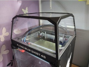 flyingbear ghost enclosure 3d printer ghost4s ghost5 3d print model - Mito3D