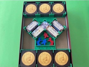 robin locksley insert board game boardgame inserts 3d print model - Mito3D