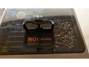 delonghi espresso machine pre-ground coffee funnel cap dinamica 3d print model - Mito3D