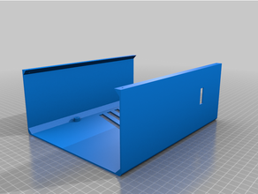 pc case tablet holder wip 3d print model - Mito3D