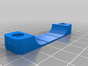 armoured cable clip cleat 3d print model - Mito3D
