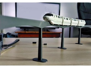 monorail Piste 3d print model - Mito3D